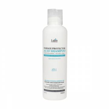 Бесщелочной шампунь Lador Damage Protector Acid Shampoo, pH 4.5, для поврежденных и сухих волос, с аргановым маслом, 150 мл Бесщелочной шампунь Lador Damage Protector Acid Shampoo, pH 4.5, для поврежденных и сухих волос, с аргановым маслом, 150 мл