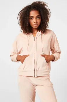 Женское пудровое худи YED Розовый S Etam 6528415