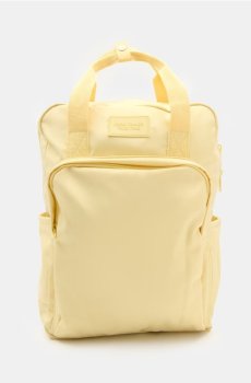 Дорожній нейлоновий рюкзак з кишенею для ноутбука - кремовий