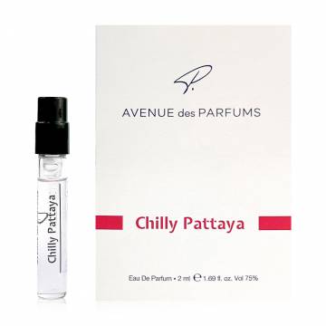Avenue des Parfums Chilly Pattaya Парфюмированная вода женская, 2 мл (пробник) Avenue des Parfums Chilly Pattaya Парфюмированная вода женская, 2 мл (пробник)
