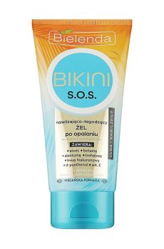 Увлажняющий и успокаивающий SOS-гель после загара Bielenda Bikini After-Sun Gel, 150 мл