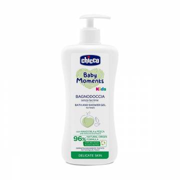 Детский гель для душа Chicco Baby Moments Kids Bath And Shower Gel, 500 мл Детский гель для душа Chicco Baby Moments Kids Bath And Shower Gel, 500 мл