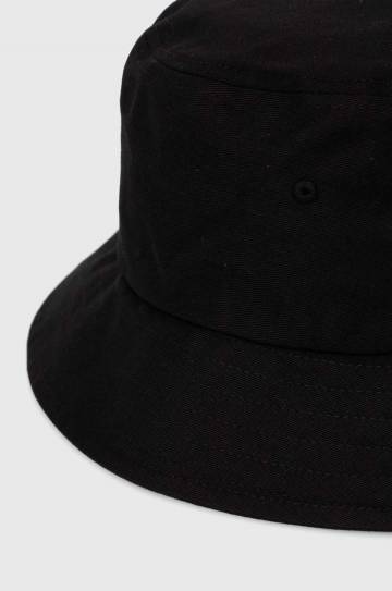 Шляпа из хлопка Karl Kani цвет чёрный хлопковый 7015839 Шляпа из хлопка Karl Kani цвет чёрный хлопковый 7015839