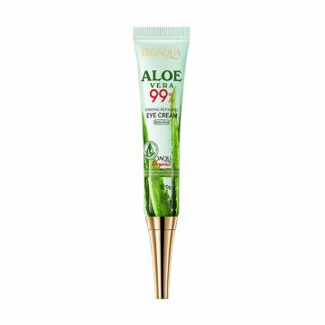 Увлажняющий крем для кожи вокруг глаз Bioaqua Aloe Vera 99% Firming Repairing Eye Cream с алоэ вера, 20 г Увлажняющий крем для кожи вокруг глаз Bioaqua Aloe Vera 99% Firming Repairing Eye Cream с алоэ вера, 20 г