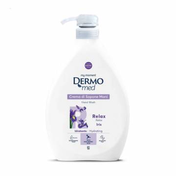 Жидкое крем-мыло для рук DermoMed Relax Iris Hand Wash Релакс, 1 л Жидкое крем-мыло для рук DermoMed Relax Iris Hand Wash Релакс, 1 л