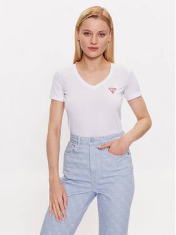 Guess Футболка W2YI45 J1314 Білий Slim Fit Guess Футболка W2YI45 J1314 Білий Slim Fit