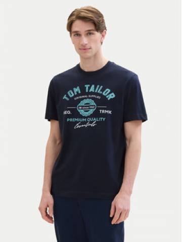 Tom Tailor Футболка 1037735 Cиній Regular Fit Tom Tailor Футболка 1037735 Cиній Regular Fit