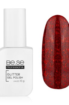 Гель-лак для ногтей Be.Se professional Gel Polish Glitter 015, 10 г