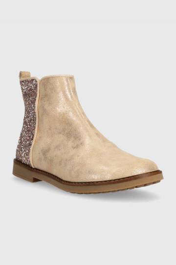 Детские ботинки Pom Dapi цвет бежевый