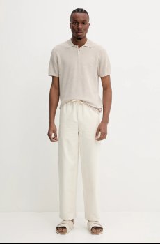 Поло с примесью льна A.P.C. polo jay