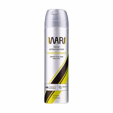 Антиперспирант-спрей Wars Expert For Men Energetic Green Protect, мужской, 150 мл Антиперспирант-спрей Wars Expert For Men Energetic Green Protect, мужской, 150 мл