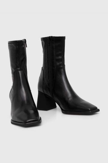 Полусапожки Vagabond Shoemakers HEDDA женские цвет чёрный каблук кирпичик 5602.302.20 Полусапожки Vagabond Shoemakers HEDDA женские цвет чёрный каблук кирпичик 5602.302.20