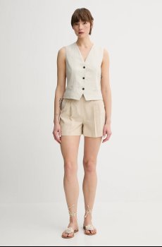 Шорты с примесью льна PS Paul Smith