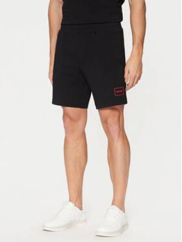 Hugo Спортивні шорти 50525247 Чорний Regular Fit Hugo Спортивні шорти 50525247 Чорний Regular Fit
