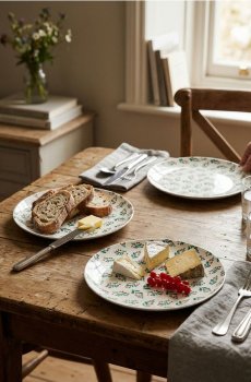 Тарілки, 2 шт. - білий