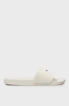 Мужские светло-серые слайдеры POOL Серый 42 Calvin Klein HM0HM01754