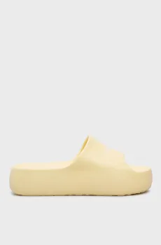 Женские желтые слайдеры TJW CHUNKY FLATFORM SLIDE Желтый 41-42 Tommy Jeans EN0EN02454