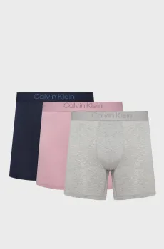Мужские боксеры (3 шт) BOXER BRIEF Разноцветный L Calvin Klein LV00NB4193