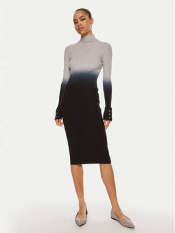 Liu Jo Трикотажна сукня WF4356 MA47P Сірий Slim Fit Liu Jo Трикотажна сукня WF4356 MA47P Сірий Slim Fit