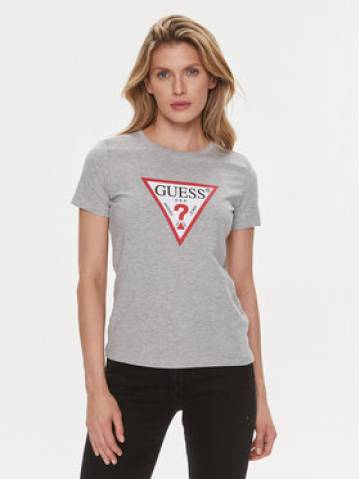 Guess Футболка W1YI1 BI3Z14 Сірий Slim Fit Guess Футболка W1YI1 BI3Z14 Сірий Slim Fit