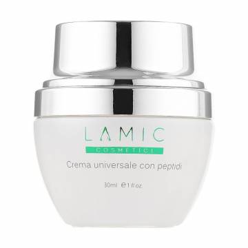 Универсальный крем для лица, шеи и декольте Lamic Cosmetici Crema Universale Con Peptidi с пептидами, 30 мл Универсальный крем для лица, шеи и декольте Lamic Cosmetici Crema Universale Con Peptidi с пептидами, 30 мл
