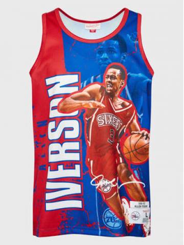 Mitchell & Ness Майка TNMK5010 Кольоровий Regular Fit Mitchell & Ness Майка TNMK5010 Кольоровий Regular Fit