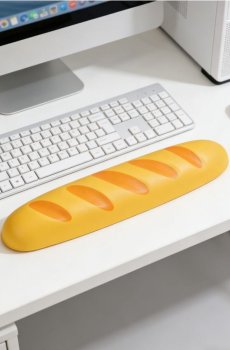 Підставка під зап’ястя у формі багета - жовтий