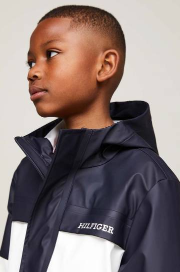 Детская куртка Tommy Hilfiger цвет синий KS0KS00566 Детская куртка Tommy Hilfiger цвет синий KS0KS00566
