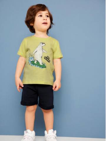 NAME IT Футболка 13213269 Жовтий Regular Fit NAME IT Футболка 13213269 Жовтий Regular Fit