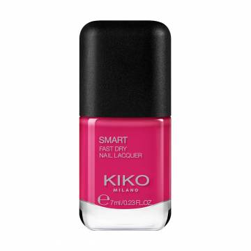 Лак для ногтей Kiko Milano Smart Fast Dry Nail Lacquer 18 Magenta, 7 мл Лак для ногтей Kiko Milano Smart Fast Dry Nail Lacquer 18 Magenta, 7 мл