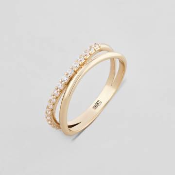 Золотое кольцо Minimal к599-ж-15.5 15.5 Золотое кольцо Minimal к599-ж-15.5 15.5