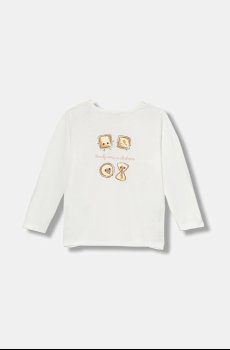 Хлопковый лонгслив для младенцев United Colors of Benetton