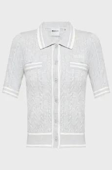 Женский светло-серый кардиган Серый L Guess V6RR02.Z4652;H9C9