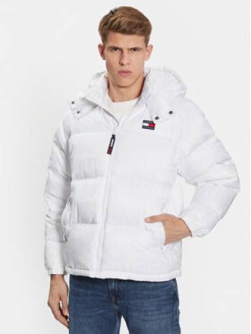 Tommy Jeans Пуховик Graffiti Alaska DM0DM16576 Білий Regular Fit Tommy Jeans Пуховик Graffiti Alaska DM0DM16576 Білий Regular Fit