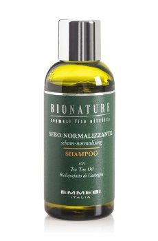 Себонормализующий шампунь для волос Emmebi Italia BioNature Mineral Treatment Sebum-Normalizing Shampoo, 50 мл