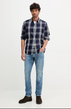 Хлопковая рубашка Pepe Jeans