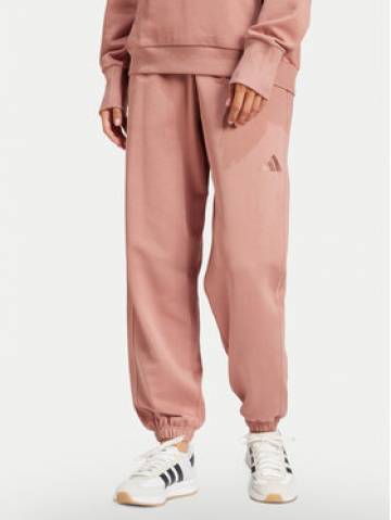 adidas Спортивні штани ALL SZN French Terry JD4721 Рожевий Loose Fit adidas Спортивні штани ALL SZN French Terry JD4721 Рожевий Loose Fit