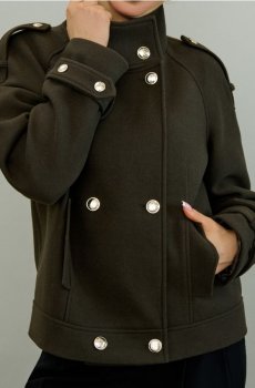 Куртка - темно коричневий