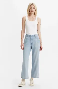 Женские голубые джинсы Baggy Carpenter Голубой 28-29 Levi’s® A8699;0000