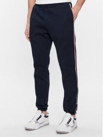 Tommy Hilfiger Спортивні штани Global Stripe MW0MW33660 Cиній Regular Fit Tommy Hilfiger Спортивні штани Global Stripe MW0MW33660 Cиній Regular Fit