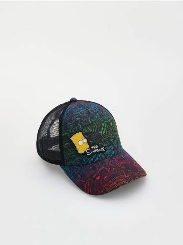 Reserved - BOYS` PEAKED CAP - чорний - 305EC-99X Reserved - BOYS` PEAKED CAP - чорний - 305EC-99X