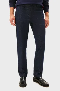 Мужские темно-синие брюки DENTON Синий 30-32 Tommy Hilfiger MW0MW40265