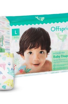 Подгузники Offspring Dinoland, размер L (9-13 кг), 36 шт