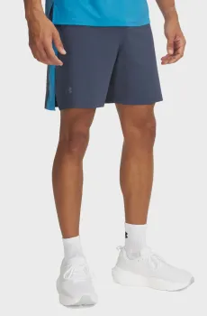 Мужские темно-серые шорты UA LAUNCH PRO 7 SHORTS Синий M Under Armour 1376508-045
