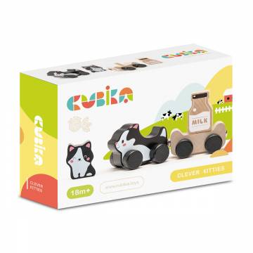 Деревянная игрушка Cubika Веселые котята, от 1.5 лет (15450) Деревянная игрушка Cubika Веселые котята, от 1.5 лет (15450)