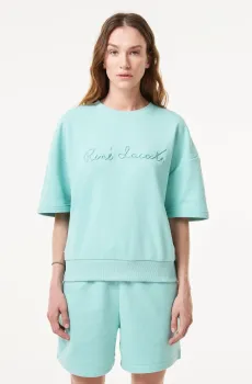 Женская зеленая толстовка Зеленый 40 Lacoste SF0409LGF