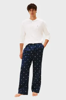Мужская пижама (лонгслив, брюки) HENLEY Разноцветный XL Tommy Hilfiger UM0UM03592