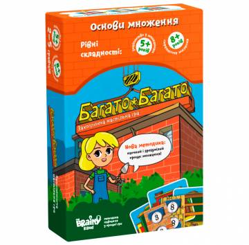 Настільно-друкована гра The Brainy Band Багато-Багато (4820219540090) Настільно-друкована гра The Brainy Band Багато-Багато (4820219540090)