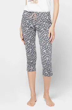 Женские серые брюки 3/4 POP Серый S Etam 6509232