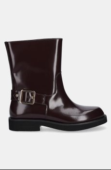 Кожаные полусапожки BOSS Eleri